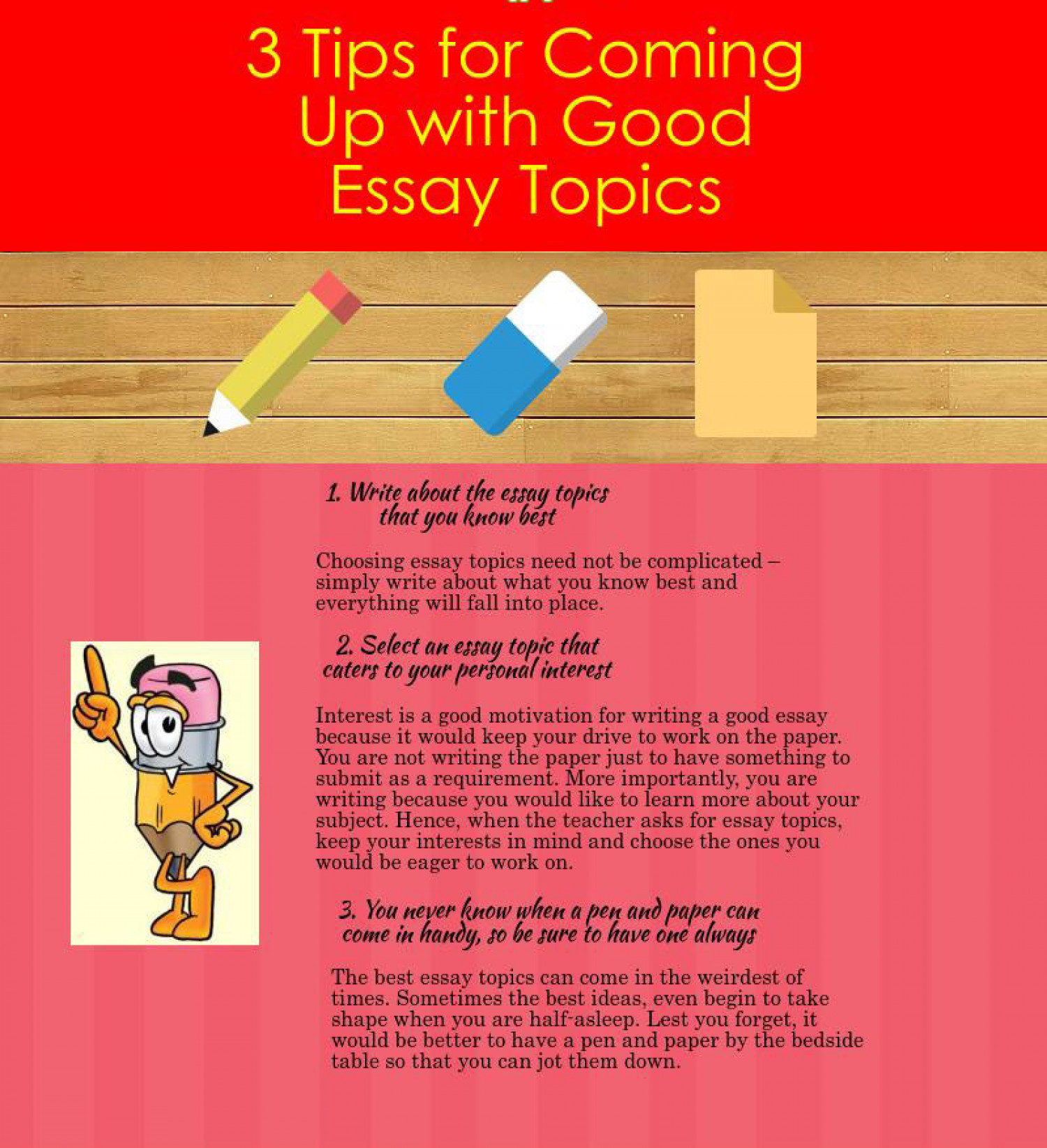How to Brainstorm a Topic For an Essay