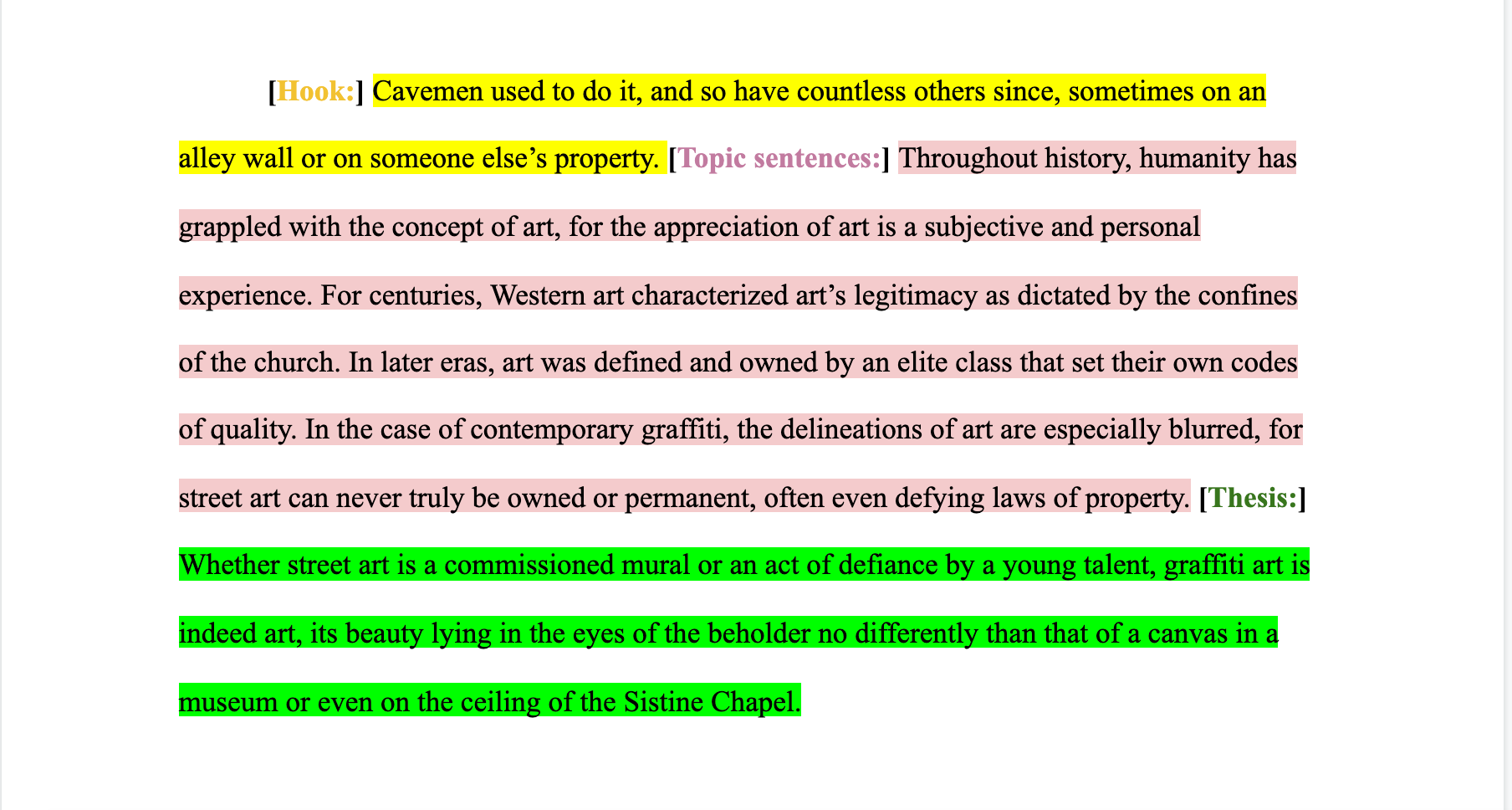 How To Introduce A Topic In An Essay Examples Astairtreads